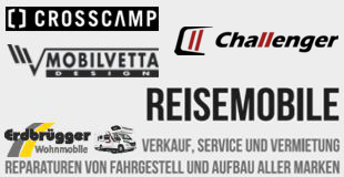 Challenger, CrossCamp und Mobilvetta kaufen und mieten